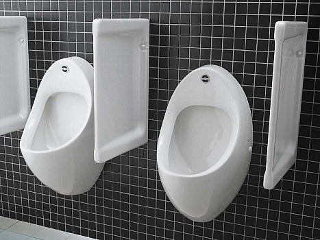 Писсуар Vitra Arkitekt 4106B003-5597 (4106B003-5200) подвод воды сзади с инфракрасным датчиком