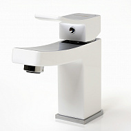 Смеситель для раковины WasserKRAFT Aller 1063W Белый Хром