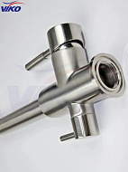 Смеситель для кухни Viko V-5054 Серебро