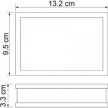 Мыльница WasserKRAFT Inn K-4329 Бежевая